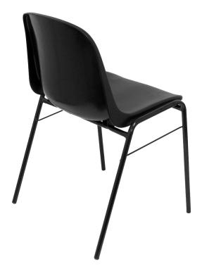 Bureaustoel PYC PACK423NE Zwart 4 Stuks