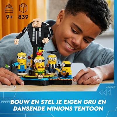 LEGO despicable me 75582 bouwbare gru en minions - thumbnail