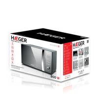 Magnetron met Grill Haeger MW-80B.008A Grijs 800W - thumbnail