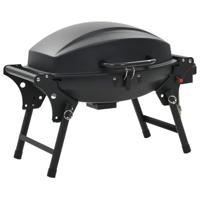 Gasbarbecue met kookzone zwart - thumbnail