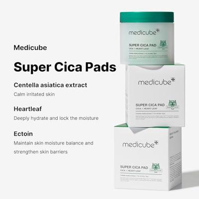 Medicube Super Cica Toner Pad 70 stuk 70 pc
