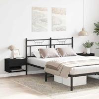 Nachtkastje 2 pcs Zwart Eiken 46 x 30 x 30 cm Bewerkt hout - thumbnail