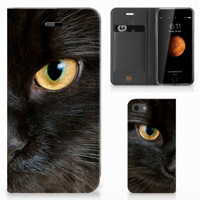 iPhone 7 | 8 | SE (2020) | SE (2022) | Hoesje maken | Zwarte Kat - thumbnail