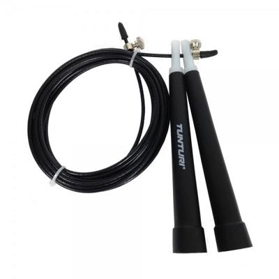 Tunturi verstelbare speed rope zwart