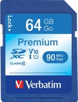 Verbatim Premium SDXC-kaart 64 GB Class 10, UHS-I - thumbnail