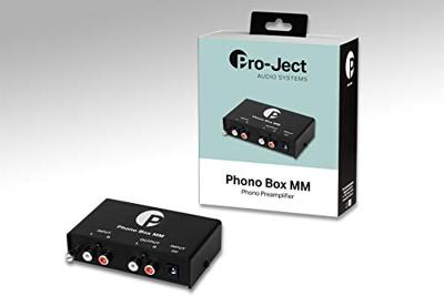 Pro-Ject Phono Box MM phono voorversterker zwart