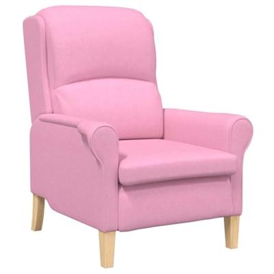 Fauteuil Roze 76 x 94 x 102 cm Stof