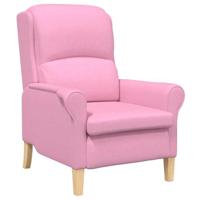 Fauteuil Roze 76 x 94 x 102 cm Stof - thumbnail