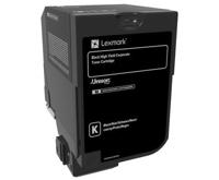 Lexmark Toner 74C2HKE Origineel Zwart 20000 bladzijden 74C2HKE - thumbnail