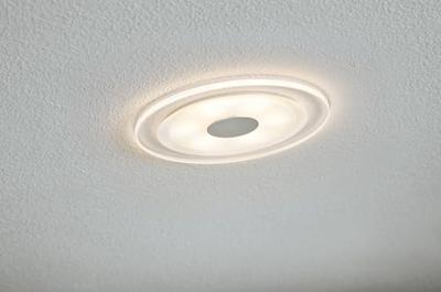 Paulmann 92907 Whirl LED-inbouwlamp Set van 3 stuks LED LED vast ingebouwd 4.9 W Aluminium (geborsteld), Satijn