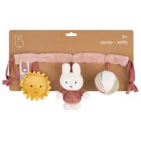Nijntje Fluffy Wagenspanner + Geluid Roze - thumbnail