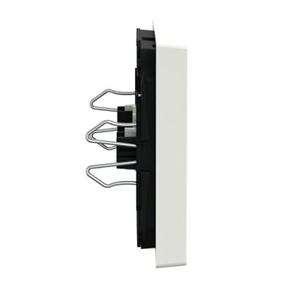 Merten 432119-WH Wisselschakelaar, Uitschakelaar, Kruisschakelaar Afdekking System M, 1-M, M-Smart, M-Plan, M-Creativ Polar-wit (glanzend) 1 stuk(s)