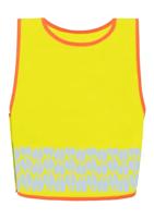 Korntex KX119K Children's Safety Vest Funtastic Wildlife CO² Neutral - Moose Yellow - XXS (3/4 years) - thumbnail