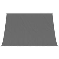 VidaXL Luifel uittrekbaar 250x150 cm stof en staal antracietkleurig - thumbnail
