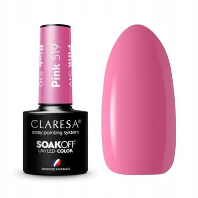 Claresa uv/led gellak 5ml pink 519 sunny garden