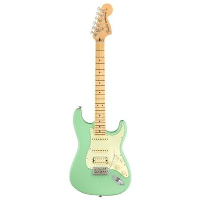Fender American Performer Stratocaster HSS Satin Surf Green MN met gigbag