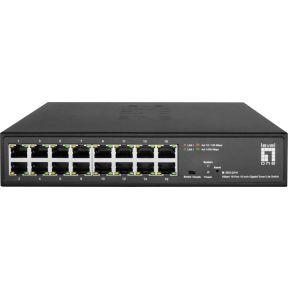 LevelOne GES-2216 netwerk-switch Managed L2 Gigabit Ethernet (10/100/1000) Zwart LevelOne GES-2216 netwerk-switch Managed L2 Gigabit Ethernet (10/100/1000) Zwart