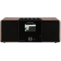 Telestar DIRA S32i CD EWF Multifunctionele Stereo Radio met CD-speler DAB+ / FM / Internet / Bluetooth Hout - 30-320-01 - thumbnail