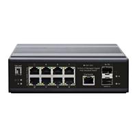 LevelOne IGP-1061 10-Port L2 Managed Gigabit PoE Industrial Switch, 802.3AT/AF/BT PoE, DIN-rail, -40 °C tot 75 °C - thumbnail