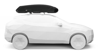 THULE dakkoffer "force 3 xl". roof box force 3 xl black - thumbnail