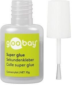 Goobay Secondenlijm flacon 10 gram met penseel - 6453110