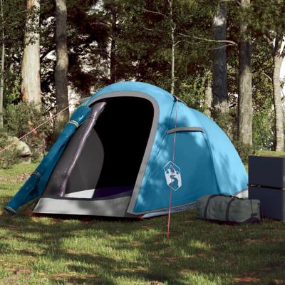 VidaXL Tunneltent 2-persoons waterdicht blauw VidaXL Tunneltent 2-persoons waterdicht blauw