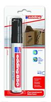 Edding Permanentmarker 4-850-1-4001 Permanent marker Zwart Watervast: Ja - thumbnail