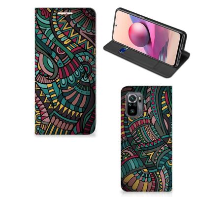 Xiaomi Redmi Note 10 4G | 10S | Poco M5s | Hoesje met Magneet | Aztec