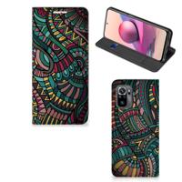 Xiaomi Redmi Note 10 4G | 10S | Poco M5s | Hoesje met Magneet | Aztec - thumbnail