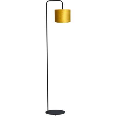 Masterlight Vloer SchemerlampVenus 152cm met goudkleurige lampenkap - 1262-05-6580-11-20