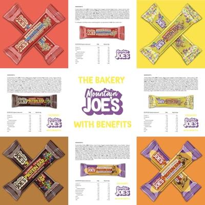 Mountain Joe&apos;s Protein Bar White Chocolate Salted Peanut (12 x 55 g) - thumbnail