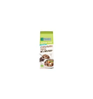 Damhert Muesli chocolade glutenvrij bio 175 Gram