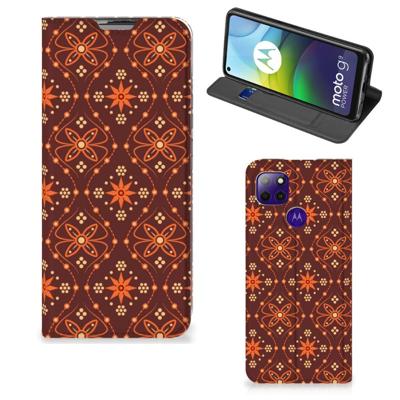 Motorola Moto G9 Power | Hoesje met Magneet | Batik Brown