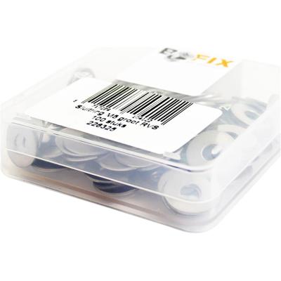 Bofix Sluitring m5 groot rvs (p100)
