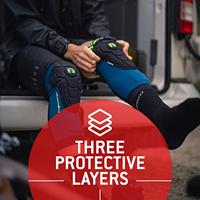G-FORM knie protectie "pro rugged 2" knee prot. pro rugged 2 s blue - thumbnail