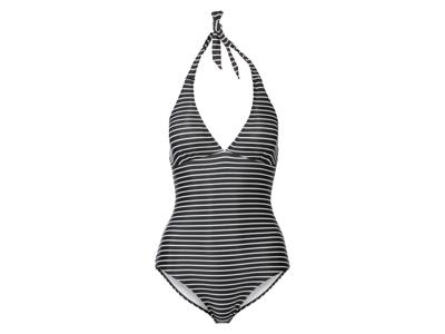 esmara Dames badpak (Zwart met print, 38)