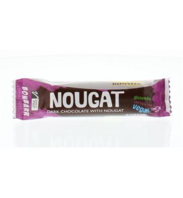 BonVita Nougat Dark Chocolate Bar