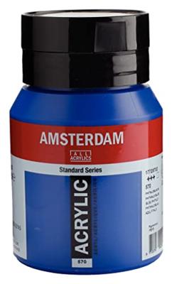 Royal Talens Amsterdam Acrylverf 500 ml - Phtaloblauw 570