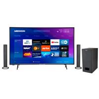 BundelDEAL ! LIFE® X14306 43 inch Ultra HD Smart-TV & P61220 Bluetooth Soundbar met Subwoofer - thumbnail