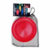 Eureka Acrobat balanceerbord met stok - rood - thumbnail