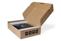 DIGITUS Fast Ethernet PoE+ netwerkswitch - 19 inch - 8 poorten + 2x uplink RJ45 - IEEE802.3af/at - 120W voeding - zwart - thumbnail