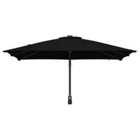 Tuinparasol Zwart 248.5 x 247.5 x 160 cm Stof - thumbnail