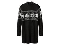 esmara Gebreide dames jurk (Zwart, L (44/46)) - thumbnail