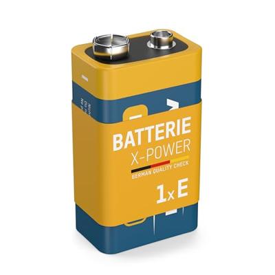 ANSMANN X-Power alkaline batterij 9 V E-blok. 1 Stuk zwart