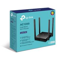 TP-LINK Archer C54 draadloze router Fast Ethernet Dual-band (2.4 GHz / 5 GHz) Zwart - thumbnail