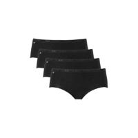Sloggi Basic+ Midi slip zwart 4-pack = 3+1 gratis - thumbnail