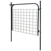 VidaXL Tuinpoort 100x100 cm antraciet - thumbnail