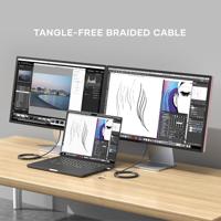 Satechi USB-C naar HDMI 2.1 8K kabel (2m) - Space Grey - thumbnail