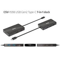 club3D CSV-1598 USB-C dockingstation Geschikt voor merk (dockingstation): Universeel - thumbnail