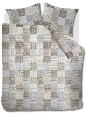 Ariadne at Home Patches Naturel dekbedovertrek